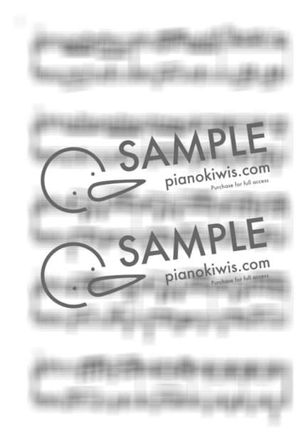 악보 > 언제나 몇 번이라도 (いつも何度でも) / 단조버전 - 기무라 유미 · 센과 치히로의 행방불명 OST by 소금창고 악보 이미지-1