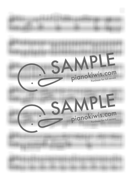 악보 > 아이네 클라이네 (アイネクライネ) - 요네즈 켄시 by marasy love 악보 이미지-4