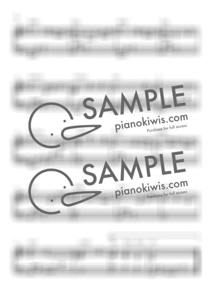 Score > Moon River / Intermediate - Henry Mancini · Breakfast at Tiffany's OST by My Favorite Piano Sheet music image-1