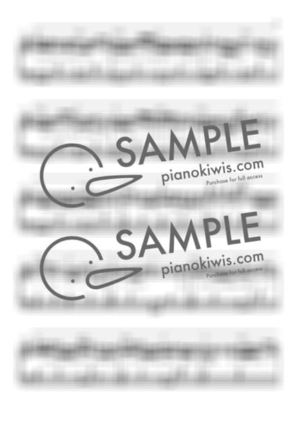 악보 > 좋아하니까 (好きだから。) / 다장조 - 유이카 by 라니스코어 악보 이미지-2