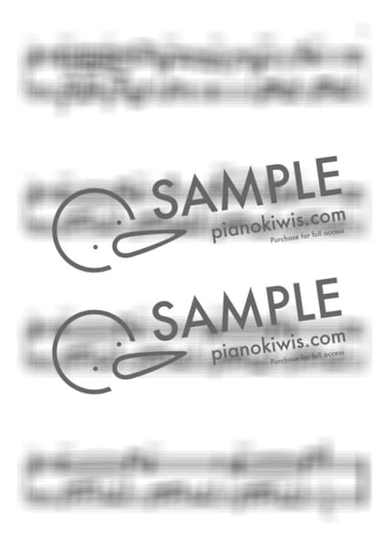 악보 > 사랑의이름으로! / 고급 악보 - 잔나비 by My Favorite Piano 악보 이미지-4