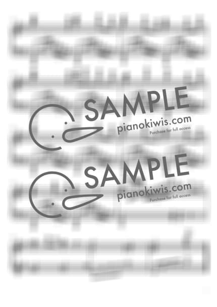 악보 > 시대를 초월한 마음 (時代を越える想い) / 고급 악보 - 와다 카오루 · 이누야샤 OST by My Favorite Piano 악보 이미지-4