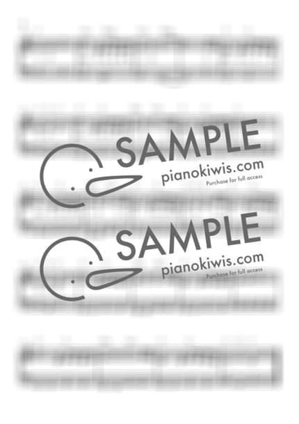 Score > Kawaikute gomen / 다장조 - HoneyWorks by 라니스코어 Sheet music image-3