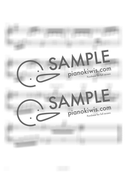 Score > Chasing Kou / 다장조 / 조금쉬움 - Hidekazu Sakamoto · Drowning Love OST by 아이올라 Sheet music image-3