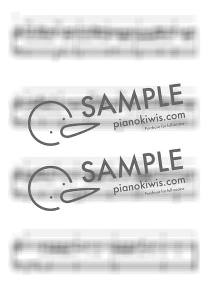 楽譜 > Memories / 다장조 - Maroon 5 by 라니스코어 楽譜画像-1