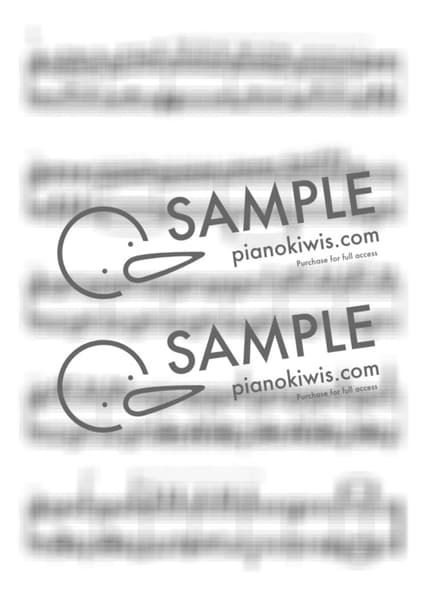 Score > La Campanella / Easy - F. Liszt by Saccharin Sheet music image-1