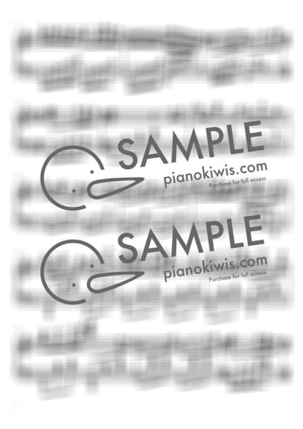 악보 > 언제나 몇 번이라도 (いつも何度でも) / 고급 악보 - 기무라 유미 · 센과 치히로의 행방불명 OST by My Favorite Piano 악보 이미지-1