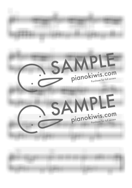 Score > Without You On My Side (A New Song Called Wedding March) / 다장조 - Jang Beom June by 라니스코어 Sheet music image-1