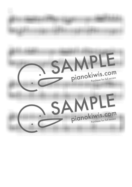 Score > Amateur / Basic - Mido and Falasol · Resident Playbook OST by PianoKiwis Sheet music image-1