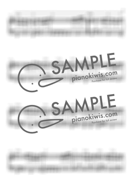 악보 > 흔들리는 꽃들 속에서 네 샴푸향이 느껴진거야 / 다장조 - 장범준 · 멜로가 체질 OST by 라니스코어 악보 이미지-2