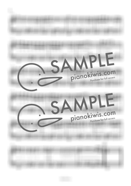 악보 > summertime / 다장조 - cinnamons, evening cinema by 라니스코어 악보 이미지-1