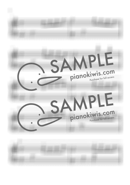 Score > Beauty And The Beast / Easy - Alan Menken · Beauty and the Beast OST by My Favorite Piano Sheet music image-1