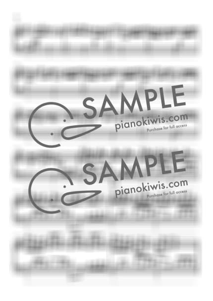 Score > Katawaredoki / Advanced - RADWIMPS · your name. OST by PianoKiwis Sheet music image-1