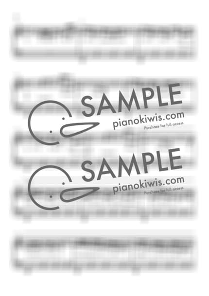 악보 > 홀씨 / 다장조 - 아이유 by 라니스코어 악보 이미지-1