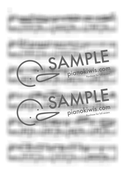 악보 > 봄의 노래 (재즈 왈츠 버전) / 고급 - 멘델스존 (F. Mendelssohn), 피아노키위즈 · 무언가 by 피아노키위즈 악보 이미지-3