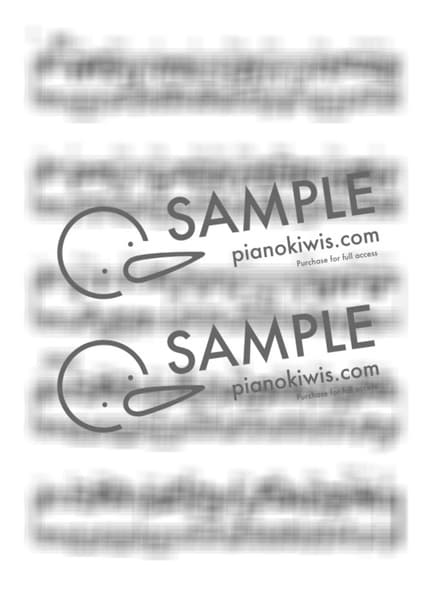 Score > Departure - Kim Dong Ryul by 스페셜키 Sheet music image-3