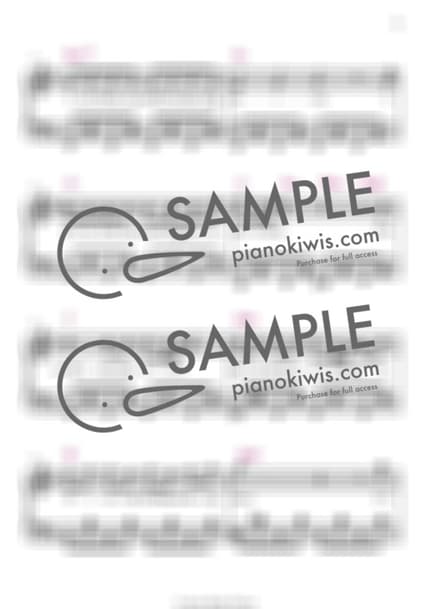 楽譜 > World's Smallest Violin / 1절,바장조,inst QR - AJR by A 楽譜画像-2