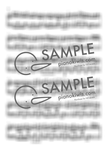 악보 > 터키 행진곡 (랙타임 버전) / 고급 - 모차르트 (W. A. Mozart), 피아노키위즈 by 피아노키위즈 악보 이미지-1