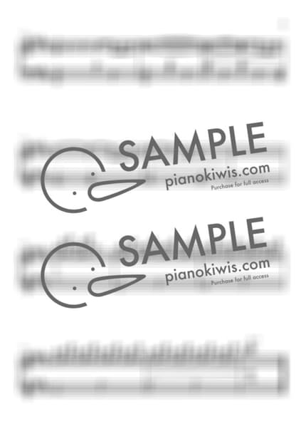 악보 > Sparkle / 고급 악보 - RADWIMPS · 너의 이름은 OST by My Favorite Piano 악보 이미지-4