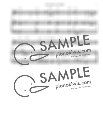 Score > I Hear Thy Welcome Voice '254장' / 3단악보 - Hymns by 나건반 Sheet music image-6