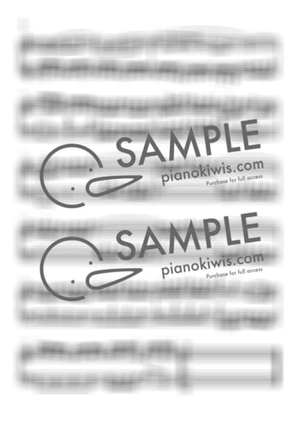 Score > Invention No.1 / Intermediate - J. S. Bach by PianoKiwis Sheet music image-1