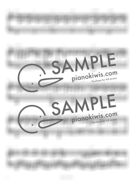 악보 > 언덕나무 / 피아노 반주 - 이승윤 · 그 해 우리는 OST by 피아노정류장 악보 이미지-1