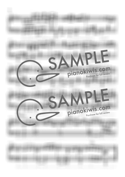 악보 > 역몽 (逆夢) - King Gnu · 주술회전 ED by 피아노키위즈 악보 이미지-5