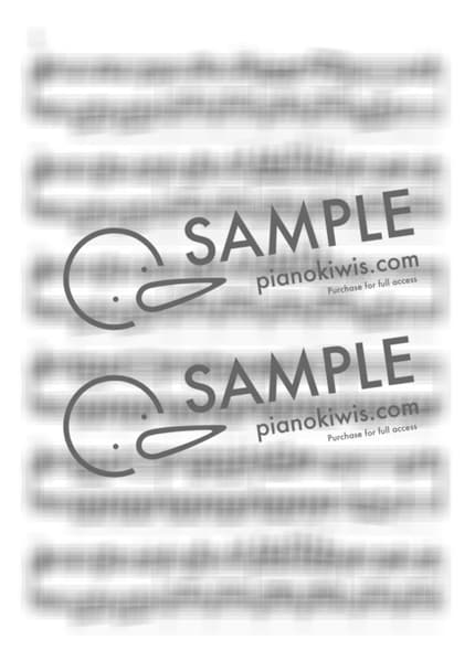 Score > Kazeno Tooru Michi / Intermediate - Joe Hisaishi · My Neighbor Totoro OST by PianoKiwis Sheet music image-1