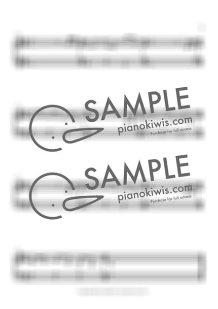 Score > Date 2 - RADWIMPS · your name. OST by 오늘피아노 Sheet music image-2