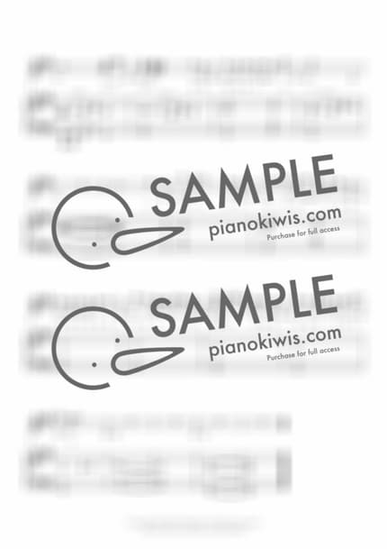 Score > Mean / 3 Hands ver. - BOL4 by 피아노박스 PianoBox Sheet music image-6