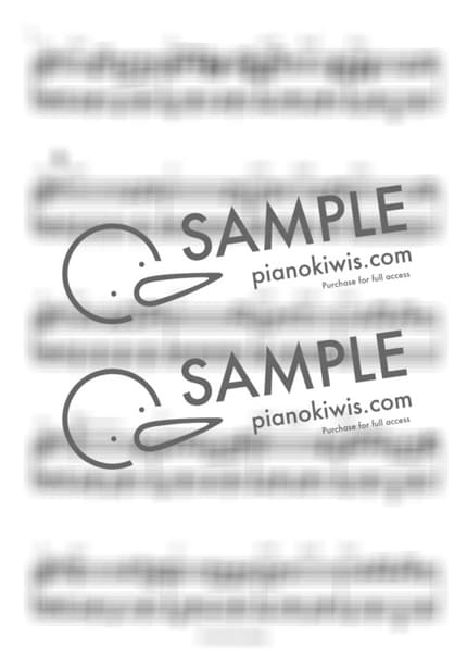 Score > Cherry Blossom Ending / 두근두근 설레는 봄 - Busker Busker by 주키플리(jookiiply) Sheet music image-1