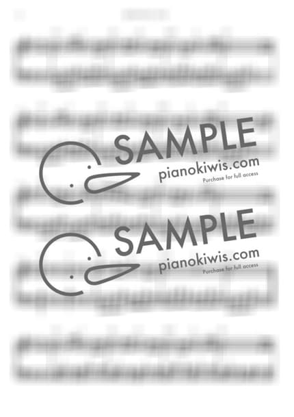 악보 > 할아버지의 낡은 시계 / 쉬운 버전 / Bb Major - Henry Clay Work by LaLaPiano 악보 이미지-1