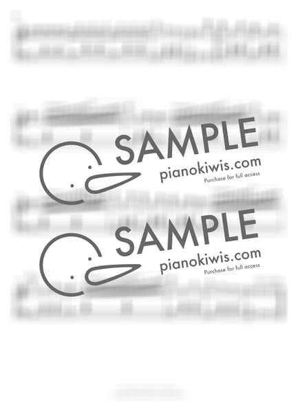 악보 > 젓가락 행진곡 / 중급 - 앨런 (E. Allen) by 피아노키위즈 악보 이미지-1