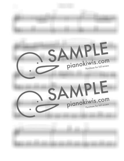 Score > Princess Of Flowers / 연주버젼 (초급) - Isao Sasaki by 나건반 Sheet music image-1