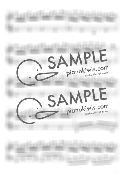 악보 > Flower Dance / 고급 악보 - DJ Okawari by 핑크피아노 PINKPIANO 악보 이미지-2