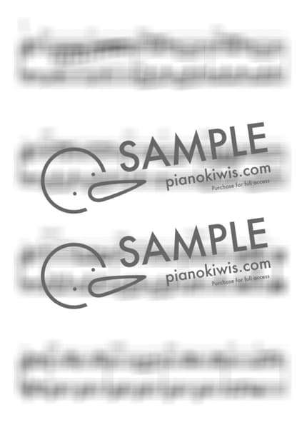 악보 > 꽃날 / 쉬운 악보 - 서웅석 · 황진이 OST by My Favorite Piano 악보 이미지-1