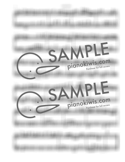 Score > Where the Wind Blows / 잔잔한 Ver. - Ado · ONEPIECE OST by Aost Sheet music image-1