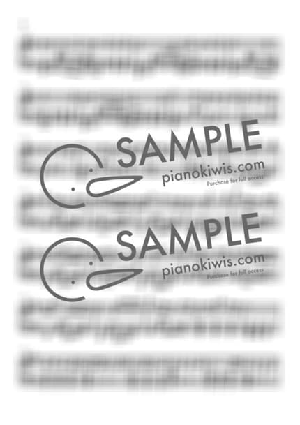 Score > Transparent Elegy - GUMI, n-buna by marasy love Sheet music image-1