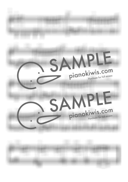 Score > Cherry Blossom Ending / 다장조 - Busker Busker by 라니스코어 Sheet music image-3