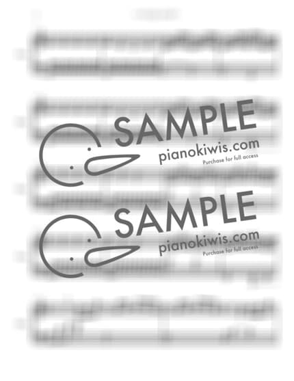 Score > Chasing Kou / Easy - Hidekazu Sakamoto · Drowning Love OST by 피아노온 piano on Sheet music image-4