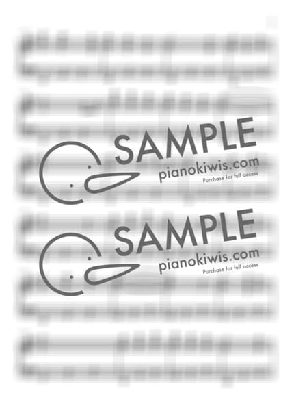 Score > Moonlight flows - Second Moon · Love in the Moonlight OST by 강아지똥 Sheet music image-6