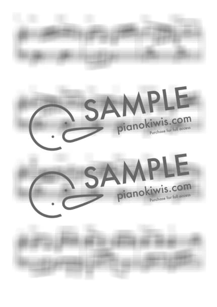 악보 > 얼음연못 / 고급 악보 - 두번째달 · 궁 OST by My Favorite Piano 악보 이미지-1