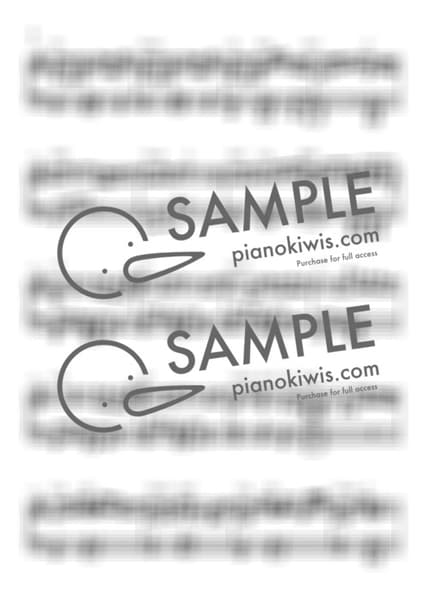 Score > The Small Spring / Intermediate - Red Dragonfly by My Favorite Piano Sheet music image-1