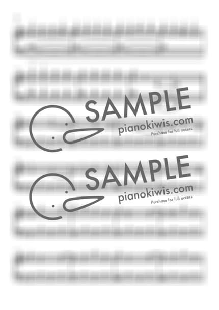 楽譜 > ピアノソナタ第14番 '月光' / 初級 - ベートーヴェン (L. V. Beethoven) by PianoKiwis 楽譜画像-1