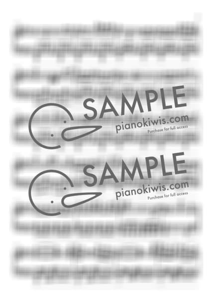 악보 > Drowning - WOODZ by 피아노키위즈 악보 이미지-2