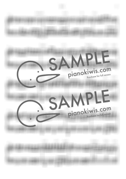 악보 > 용사 (勇者) - YOASOBI · 장송의 프리렌 OP by KeyNomad 악보 이미지-4