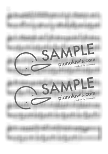 악보 > 봄날 / 초급 - 방탄소년단 by 피아노키위즈 악보 이미지-1