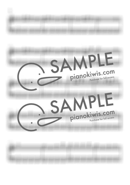 楽譜 > HAPPY / 初級 - DAY6 by PianoKiwis 楽譜画像-1