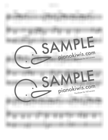 악보 > 청년의 기도 / 피아노 반주 Fkey - 손경민 by 건반자매 악보 이미지-1