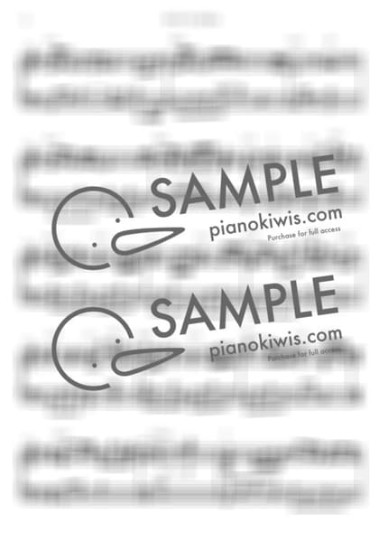 Score > Let's Say Goodbye - Parc Jae Jung by KeyNomad Sheet music image-1